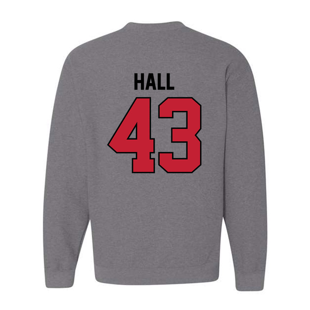 Georgia - NCAA Football : Ali Hall - Classic Shersey Crewneck Sweatshirt-1