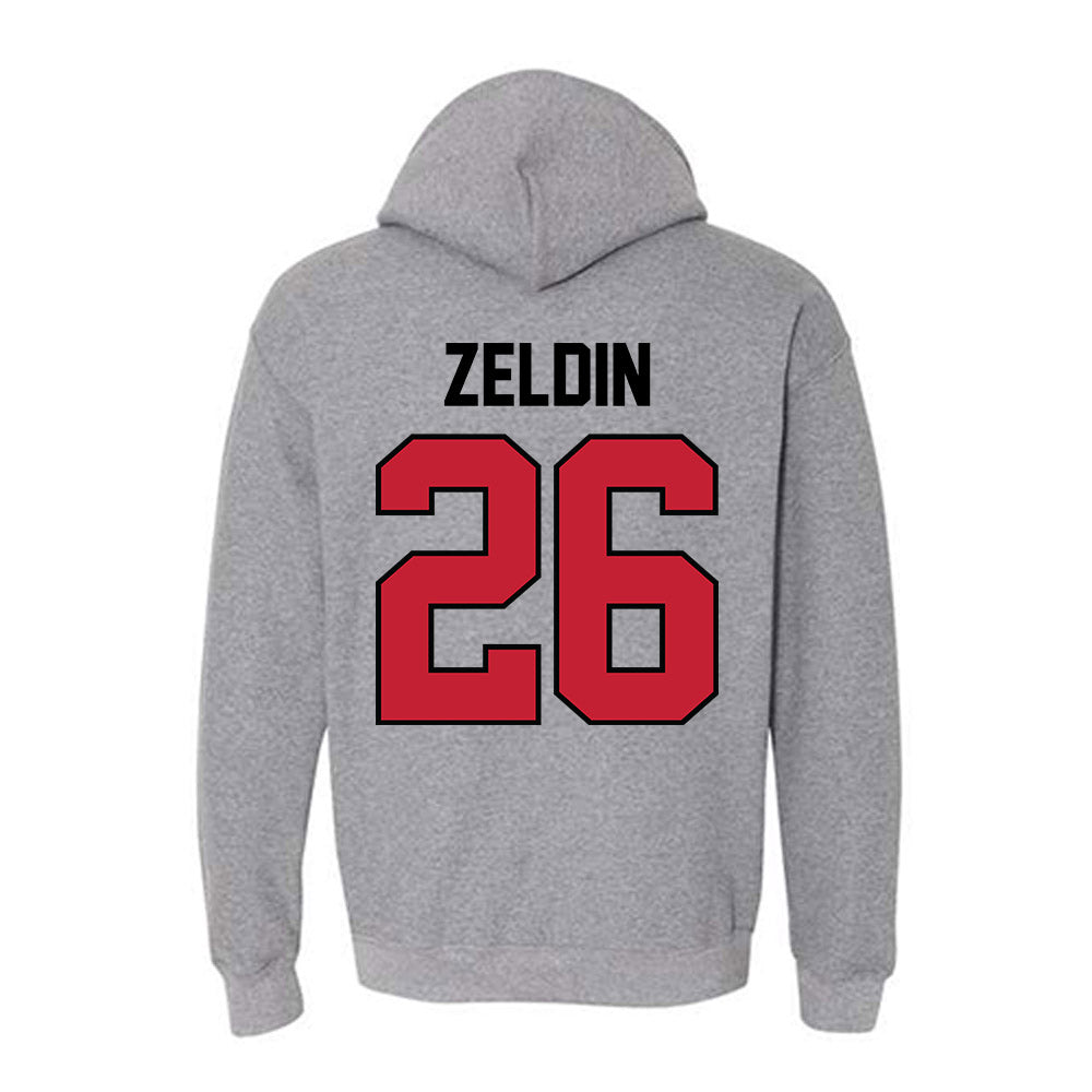 Georgia - NCAA Baseball : Brian Zeldin - Classic Shersey Hooded Sweatshirt-1