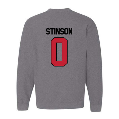 Georgia - NCAA Baseball : Josh Stinson - Classic Shersey Crewneck Sweatshirt-1