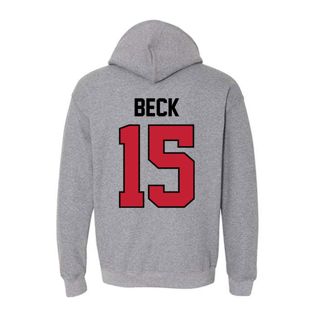 Georgia - NCAA Football : Carson Beck - Classic Shersey Hooded Sweatshirt-1