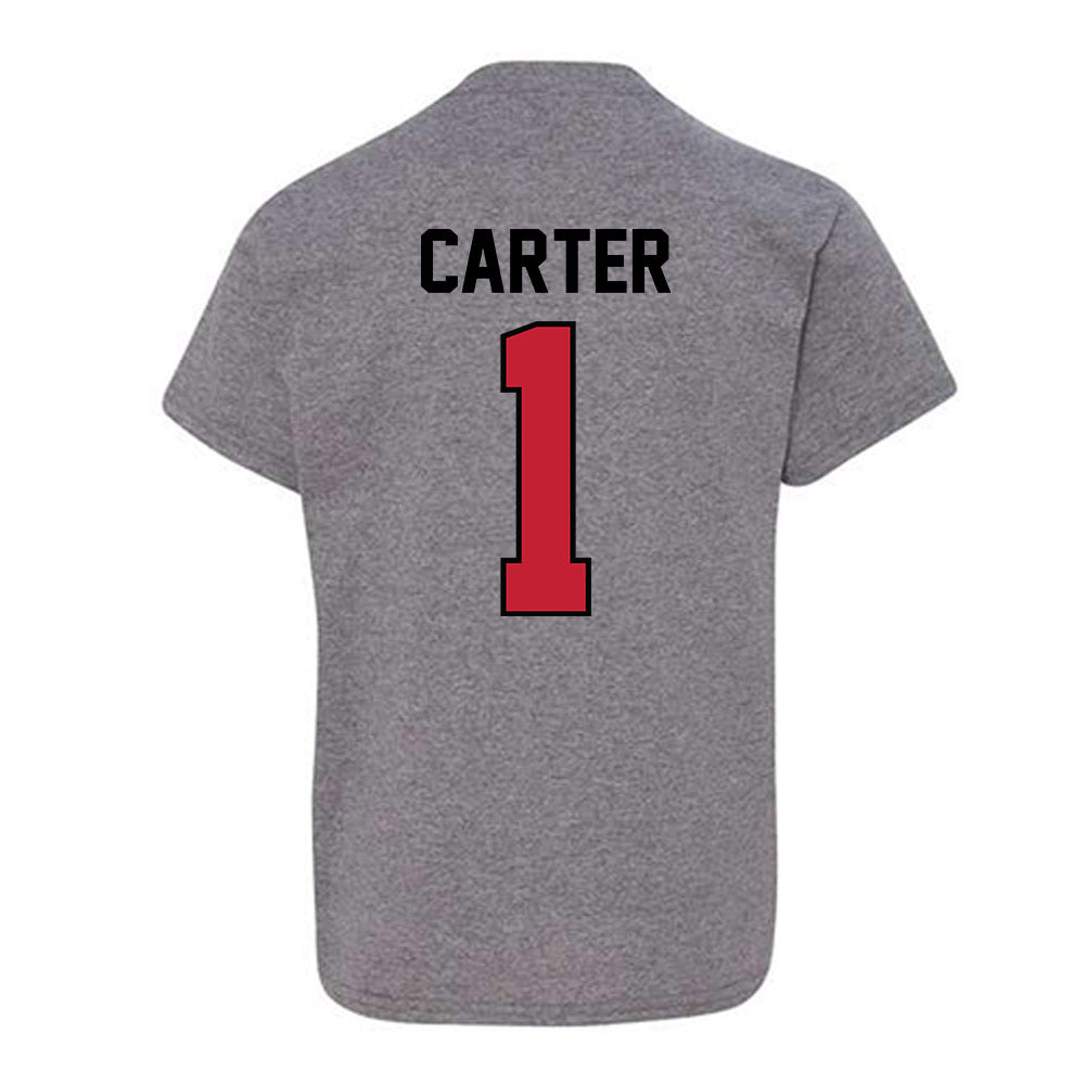 Georgia - NCAA Baseball : Dillon Carter - Classic Shersey Youth T-Shirt-1