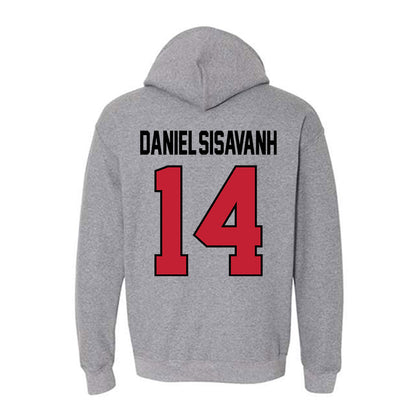 Georgia - NCAA Football : David Daniel-Sisavanh - Classic Shersey Hooded Sweatshirt-1