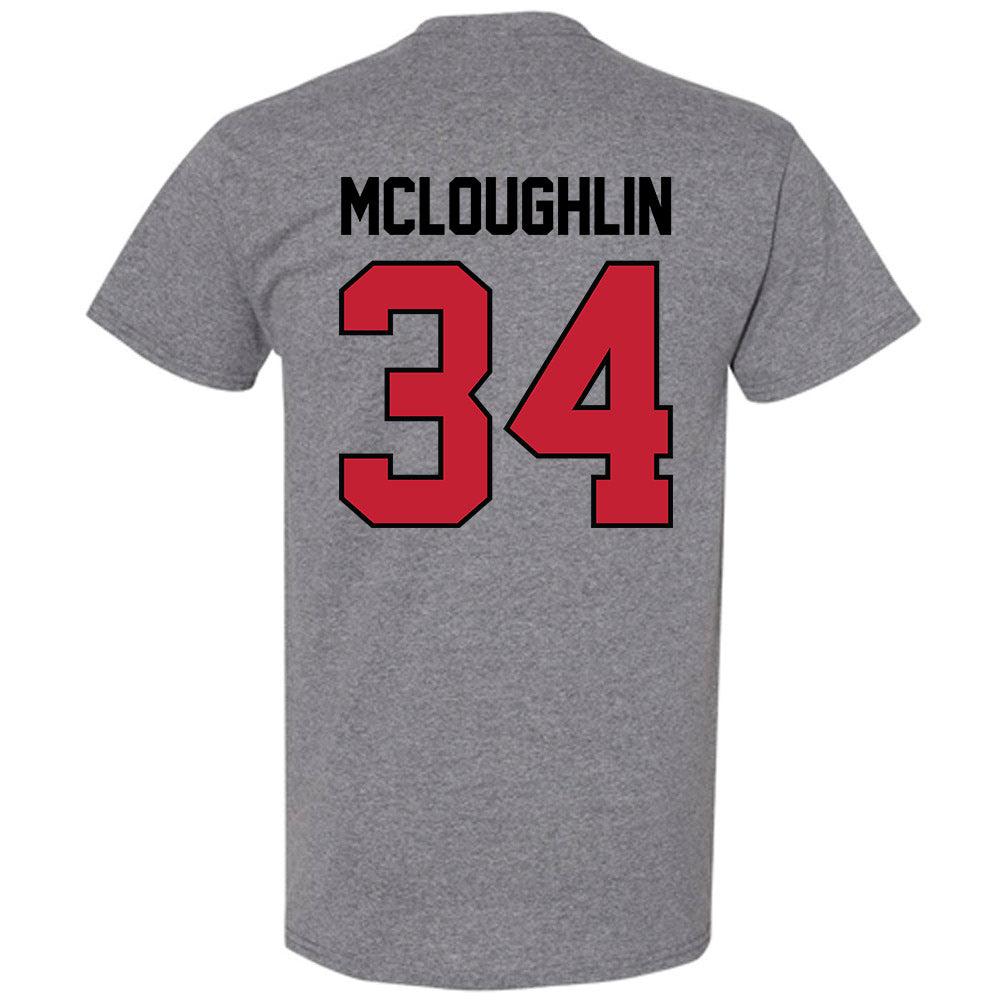 Georgia - NCAA Baseball : Tyler McLoughlin - Classic Shersey T-Shirt-1