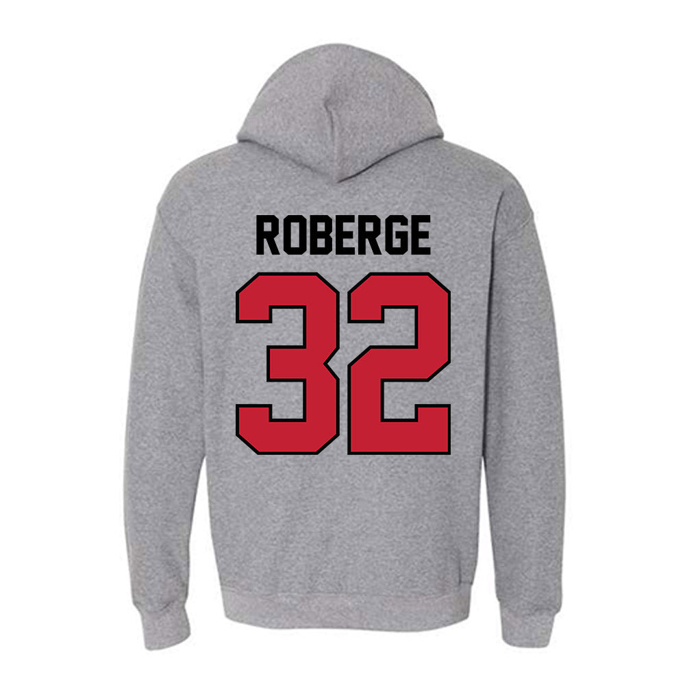 Georgia - NCAA Baseball : Joshua Roberge - Classic Shersey Hooded Sweatshirt-1