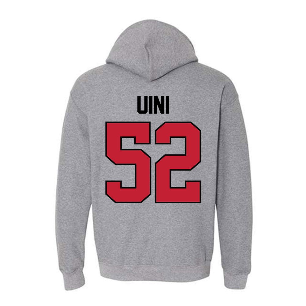 Georgia - NCAA Football : Michael Uini - Classic Shersey Hooded Sweatshirt-1