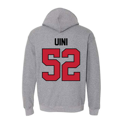 Georgia - NCAA Football : Michael Uini - Classic Shersey Hooded Sweatshirt-1