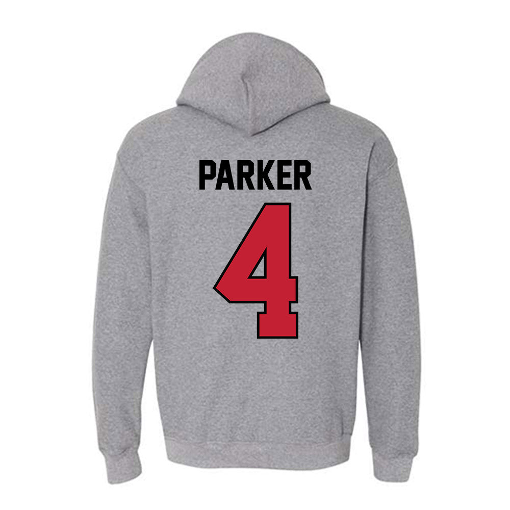 Georgia - NCAA Baseball : Erik Parker - Classic Shersey Hooded Sweatshirt-1