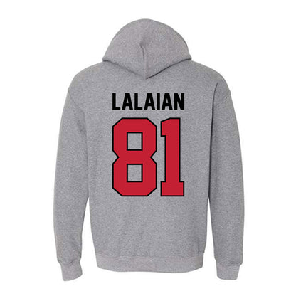 Georgia - NCAA Football : David Lalaian - Classic Shersey Hooded Sweatshirt-1