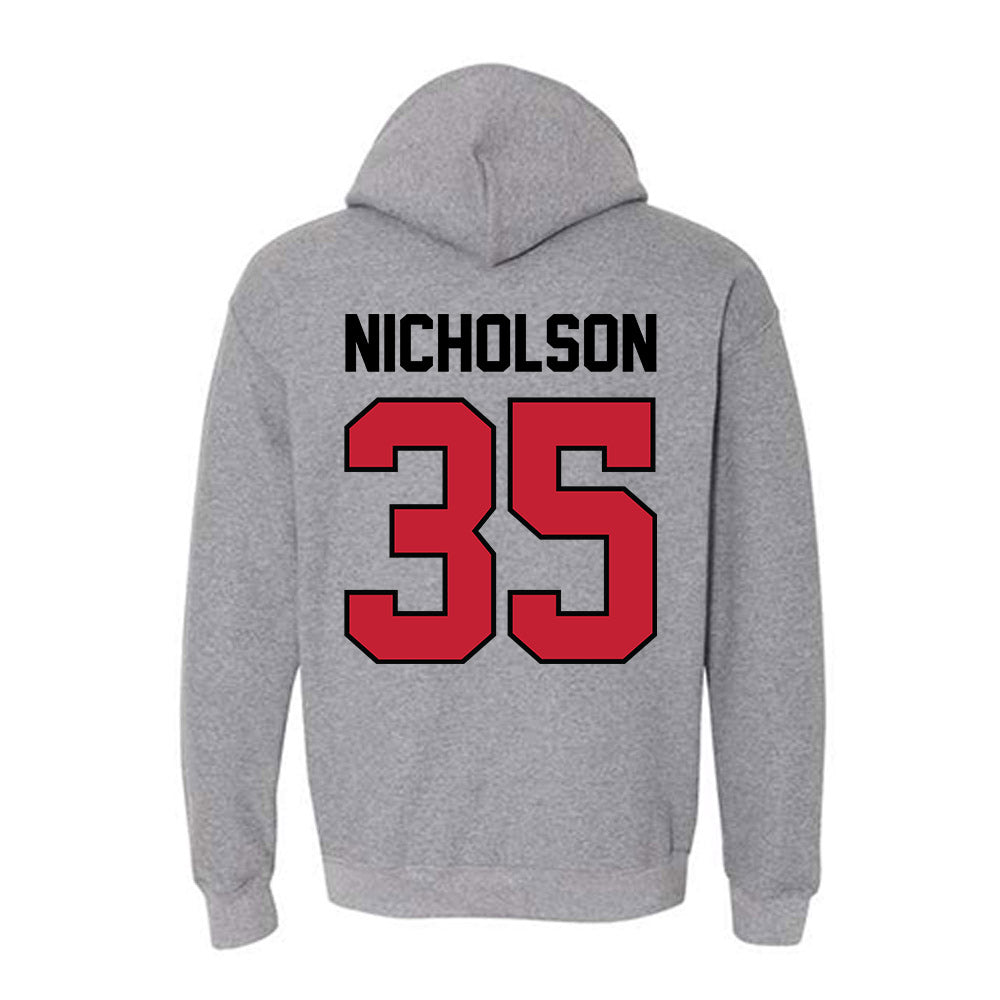 Georgia - NCAA Women's Basketball : Javyn Nicholson - Classic Shersey Hooded Sweatshirt-1