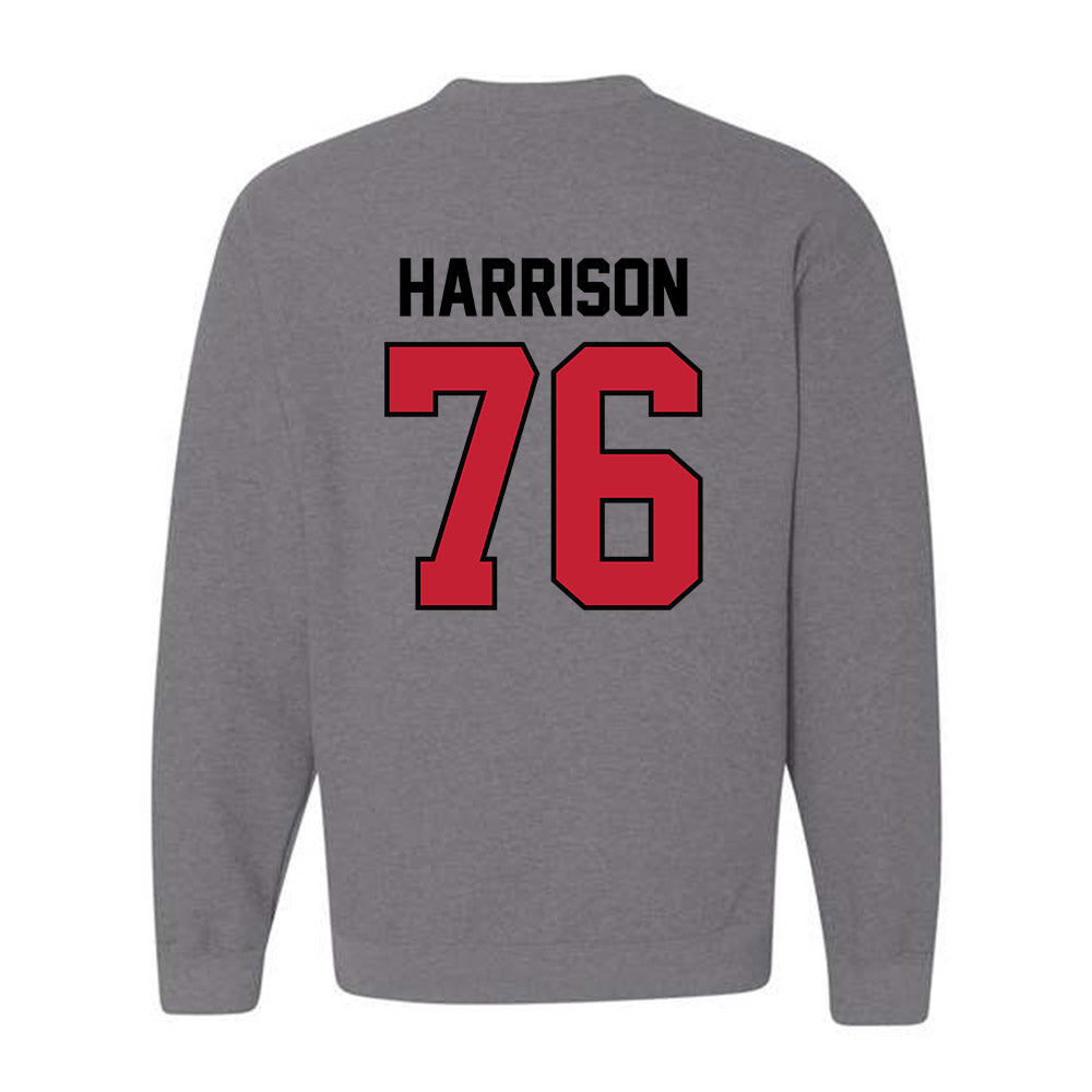 Georgia - NCAA Football : Marcus Harrison - Classic Shersey Crewneck Sweatshirt-1