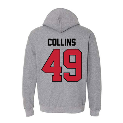 Georgia - NCAA Football : Luke Collins - Classic Shersey Hooded Sweatshirt-1