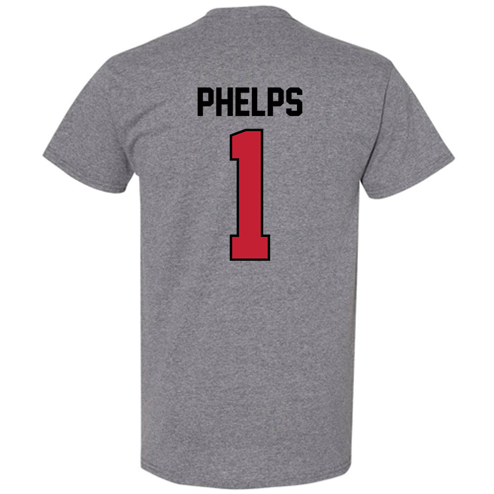 Georgia - NCAA Baseball : Tre Phelps - Classic Shersey T-Shirt-1