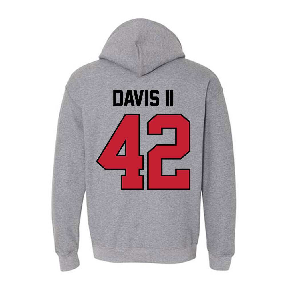 Georgia - NCAA Baseball : Alton Davis II - Classic Shersey Hooded Sweatshirt-1