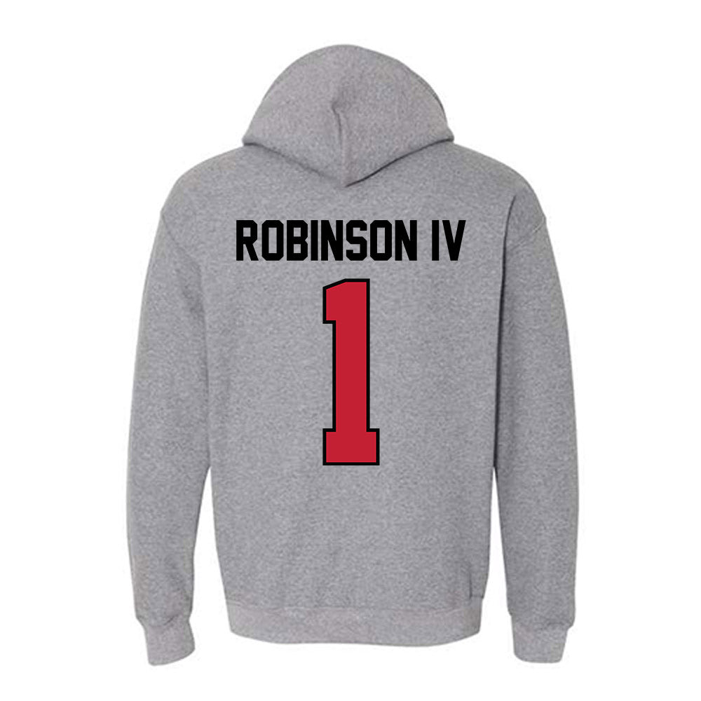 Georgia - NCAA Football : Ellis Robinson IV - Classic Shersey Hooded Sweatshirt-1