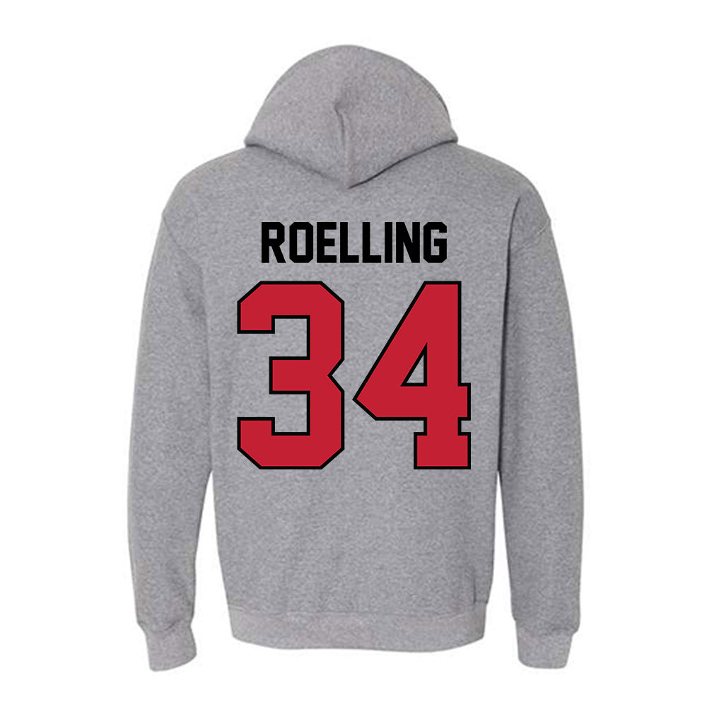 Georgia - NCAA Softball : Randi Roelling - Classic Shersey Hooded Sweatshirt-1