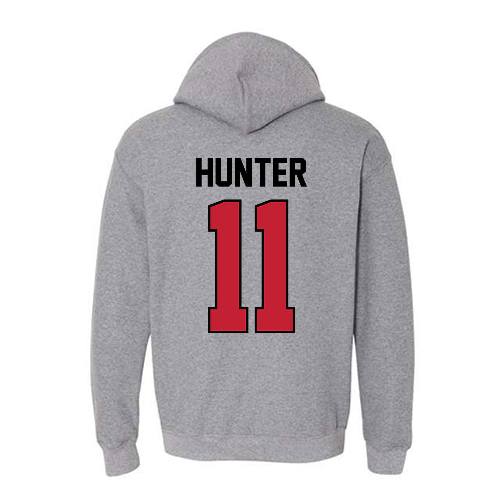 Georgia - NCAA Baseball : Henry Hunter - Classic Shersey Hooded Sweatshirt-1