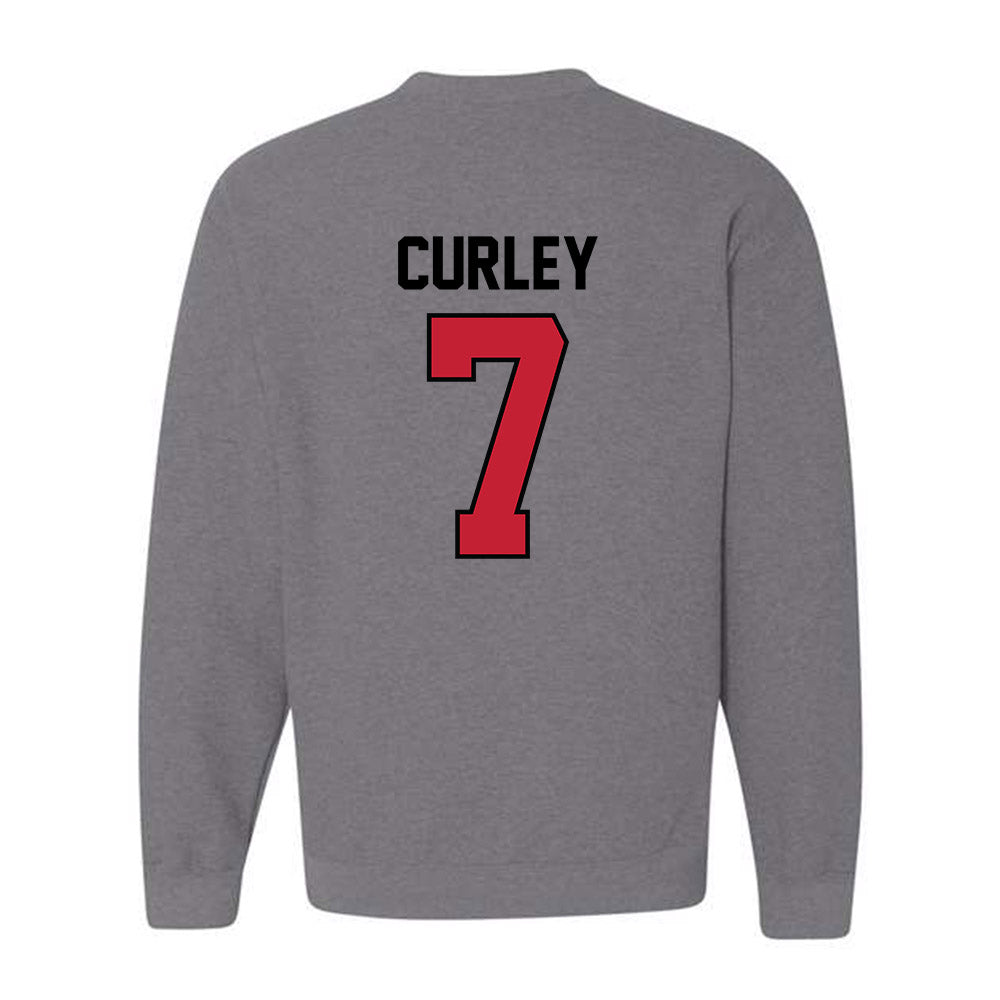 Georgia - NCAA Baseball : Brian Curley - Classic Shersey Crewneck Sweatshirt-1