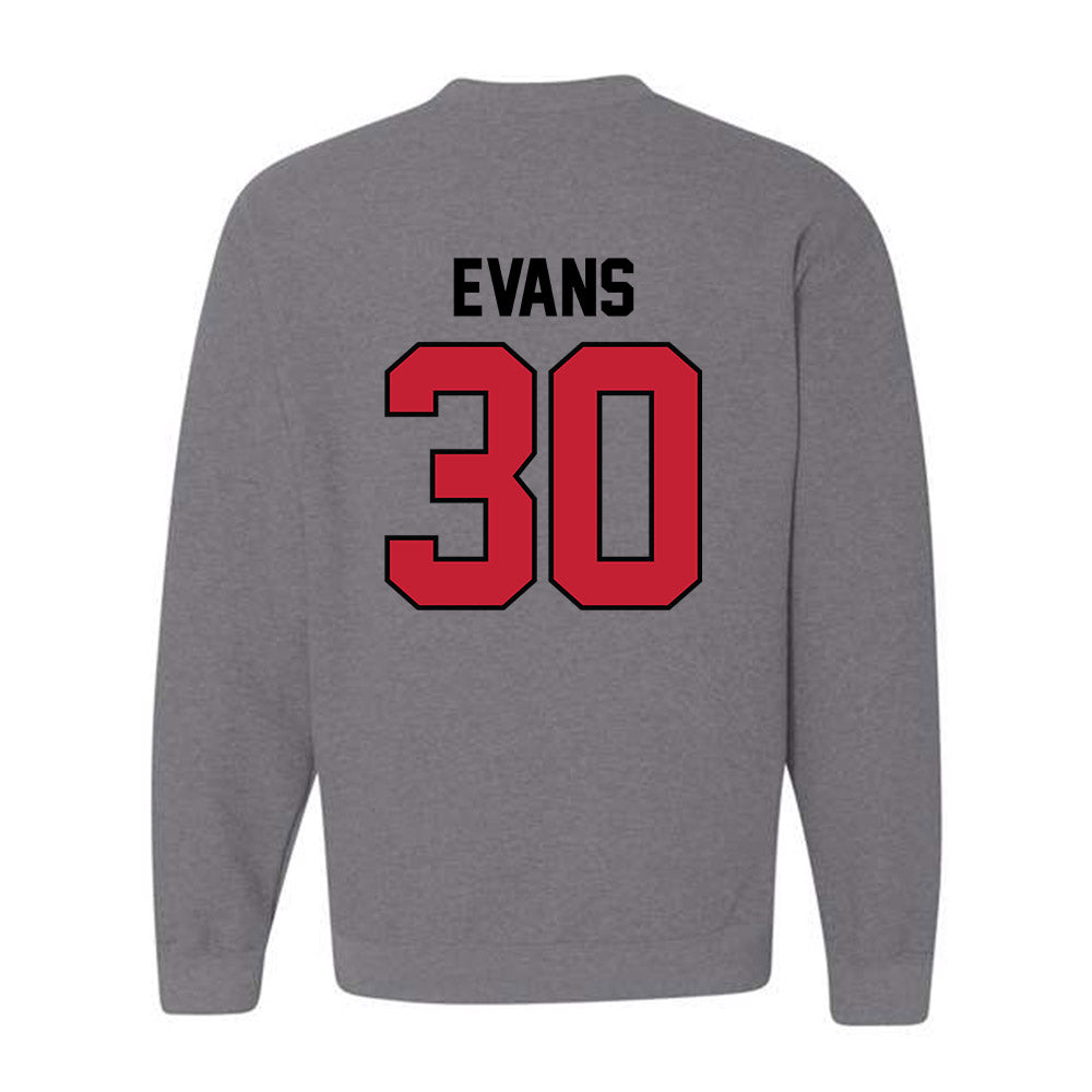 Georgia - NCAA Women's Basketball : Amiya Evans - Classic Shersey Crewneck Sweatshirt-1