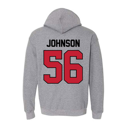 Georgia - NCAA Football : Nasir Johnson - Classic Shersey Hooded Sweatshirt-1
