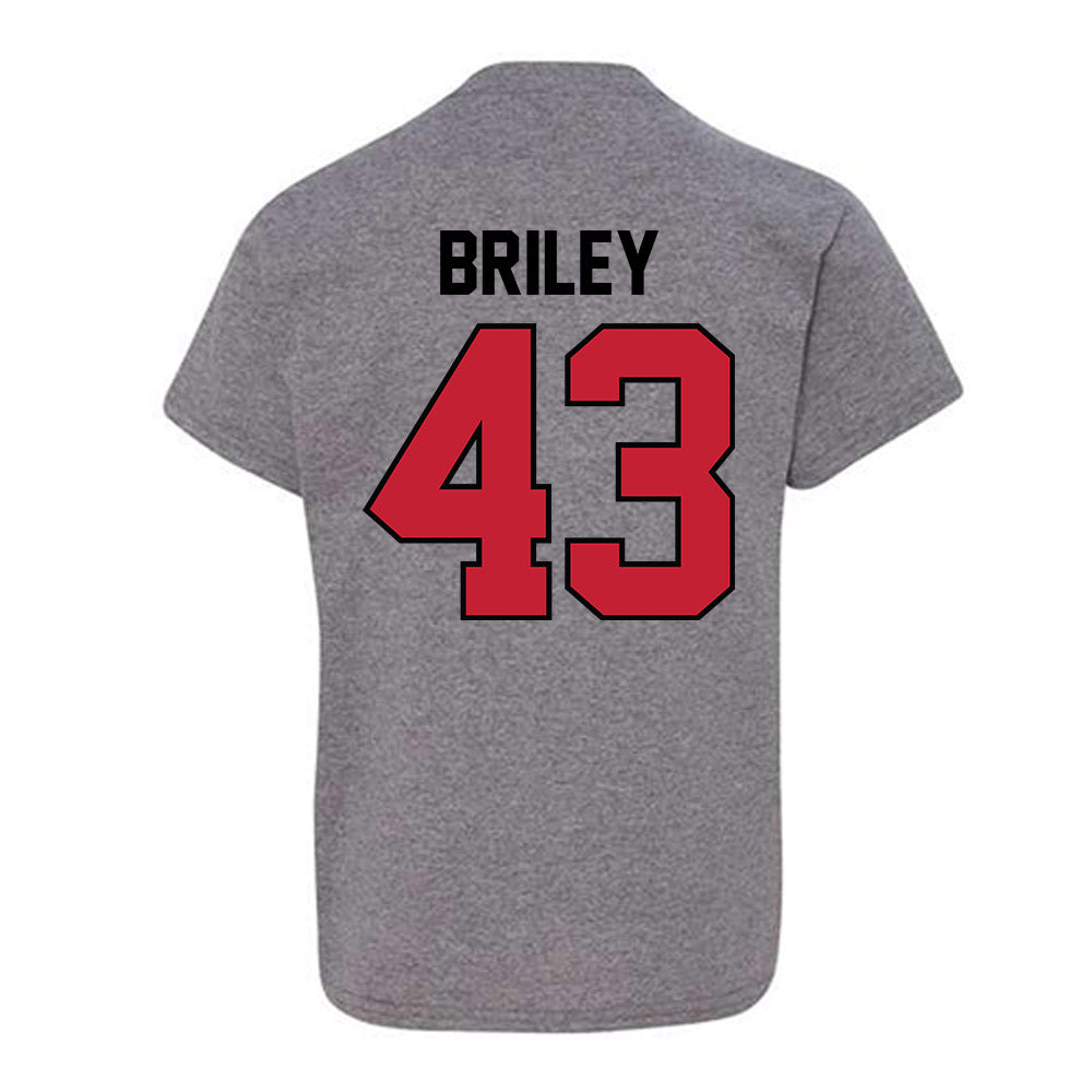 Georgia - NCAA Football : Marek Briley - Classic Shersey Youth T-Shirt-1