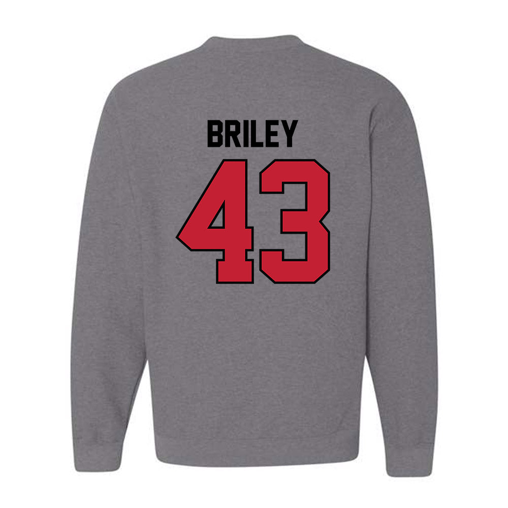 Georgia - NCAA Football : Marek Briley - Classic Shersey Crewneck Sweatshirt-1