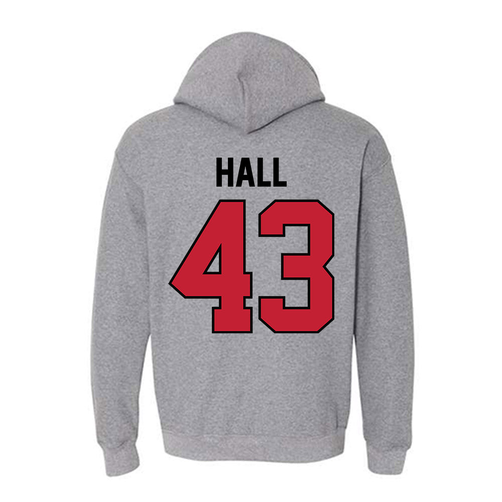 Georgia - NCAA Football : Ali Hall - Classic Shersey Hooded Sweatshirt-1