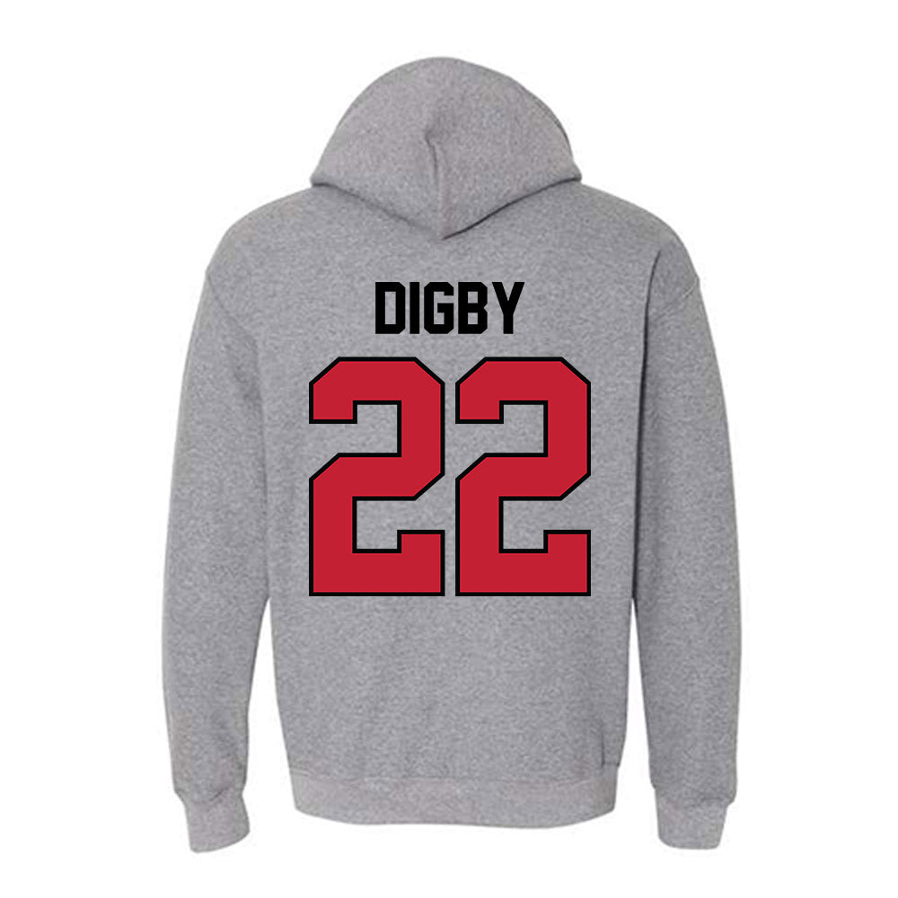 Georgia - NCAA Softball : Emily Digby - Classic Shersey Hooded Sweatshirt-1