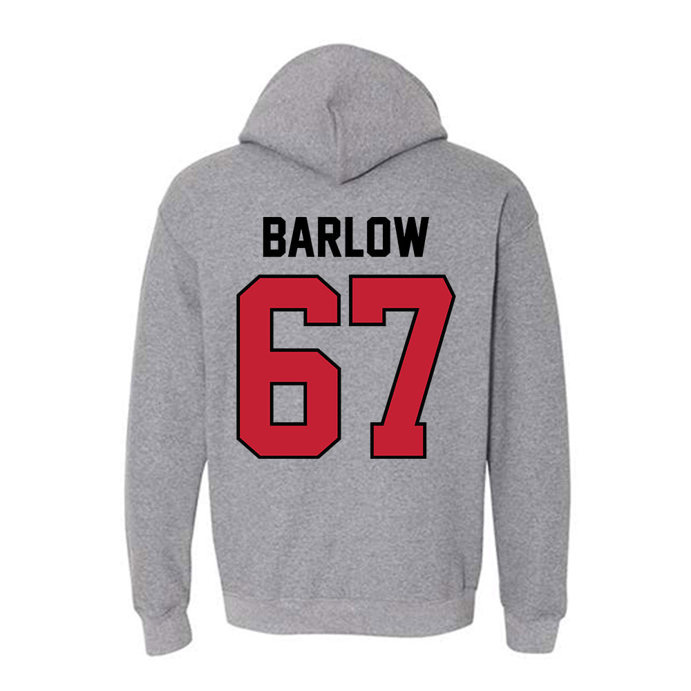 Georgia - NCAA Football : Clinton Barlow - Classic Shersey Hooded Sweatshirt-1