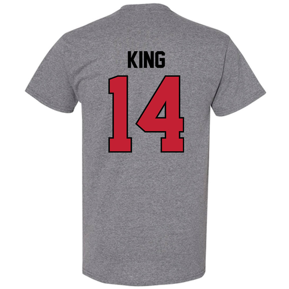 Georgia - NCAA Baseball : Trey King - Classic Shersey T-Shirt-1