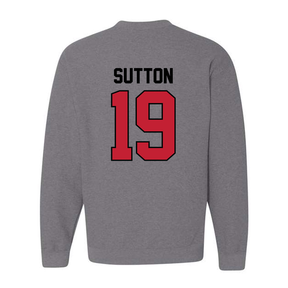 Georgia - NCAA Baseball : Ethan Sutton - Classic Shersey Crewneck Sweatshirt-1