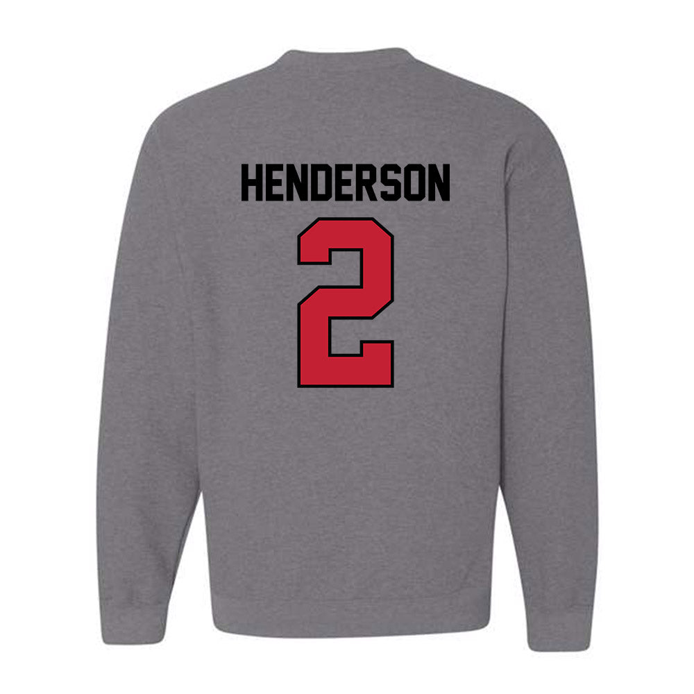 Georgia - NCAA Women's Basketball : Savannah Henderson - Classic Shersey Crewneck Sweatshirt