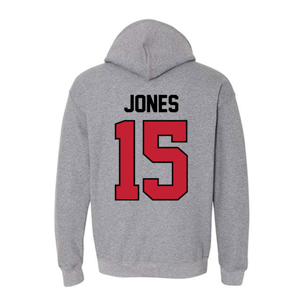 Georgia - NCAA Football : Demello Jones - Classic Shersey Hooded Sweatshirt-1