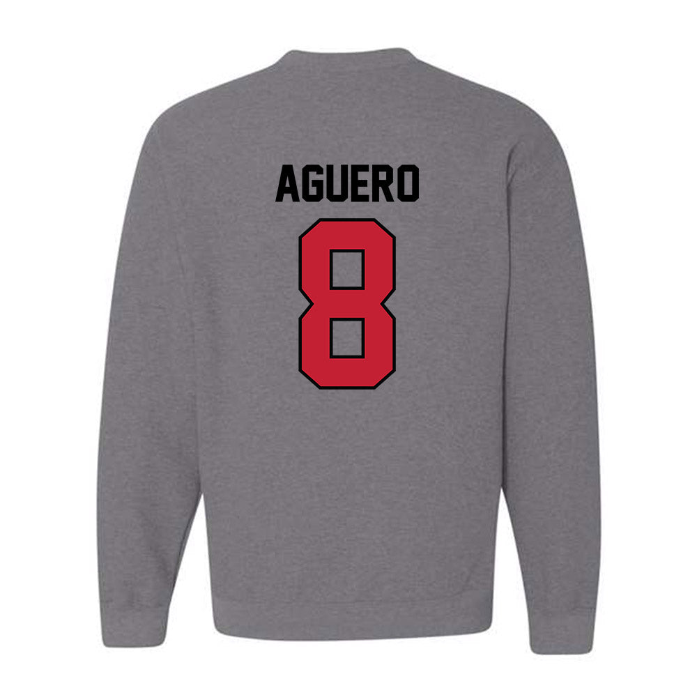 Georgia - NCAA Football : Joenel Aguero - Classic Shersey Crewneck Sweatshirt-1