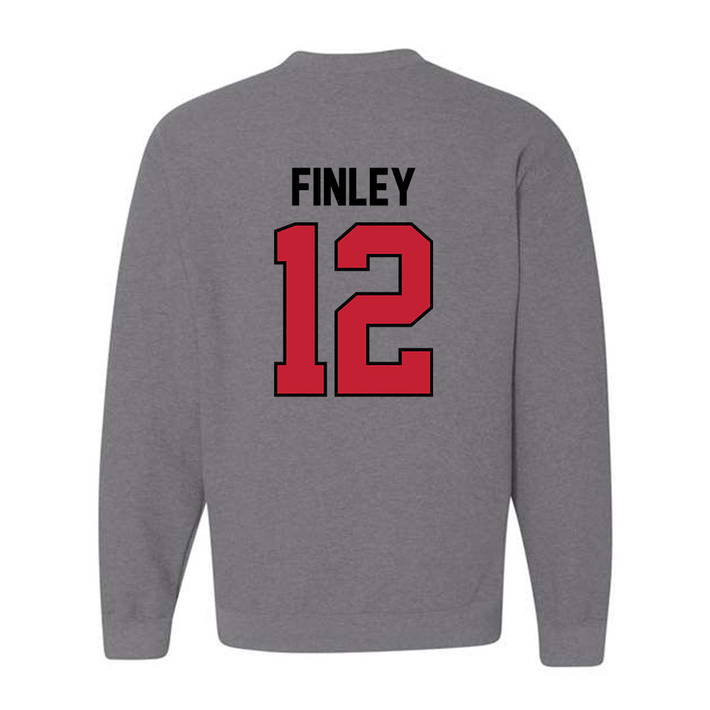 Georgia - NCAA Baseball : Leighton Finley - Classic Shersey Crewneck Sweatshirt-1