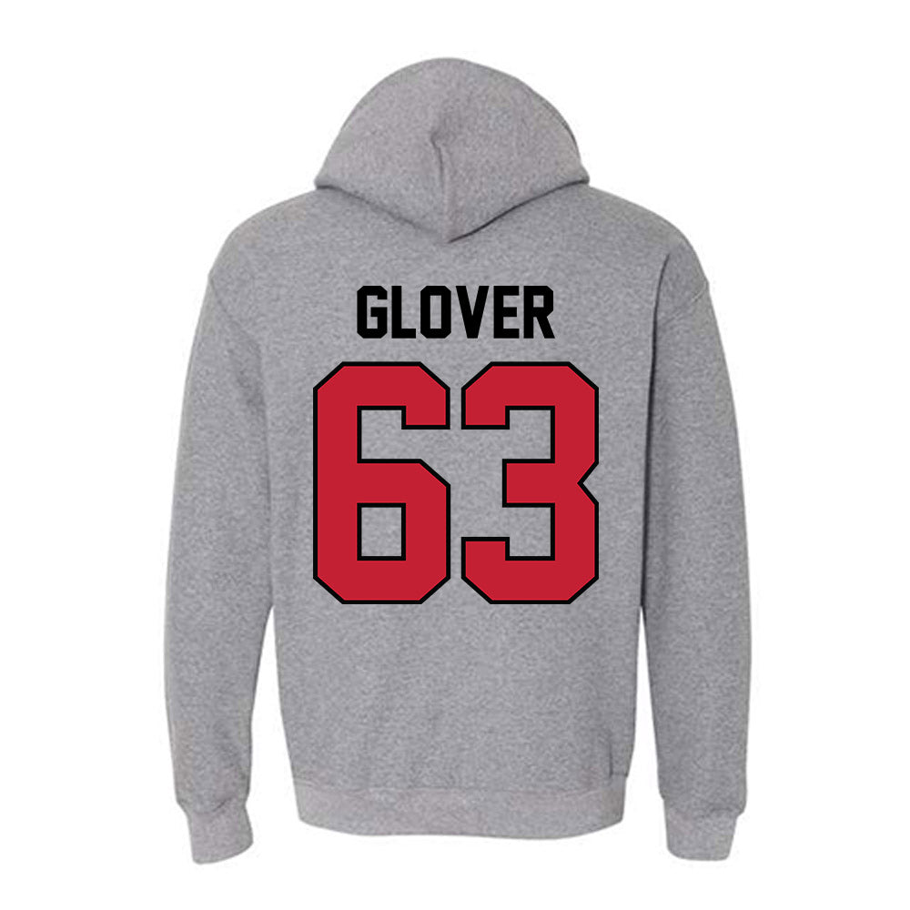 Georgia - NCAA Football : Dontrell Glover - Classic Shersey Hooded Sweatshirt-1