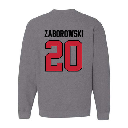 Georgia - NCAA Baseball : Ryland Zaborowski - Classic Shersey Crewneck Sweatshirt-1