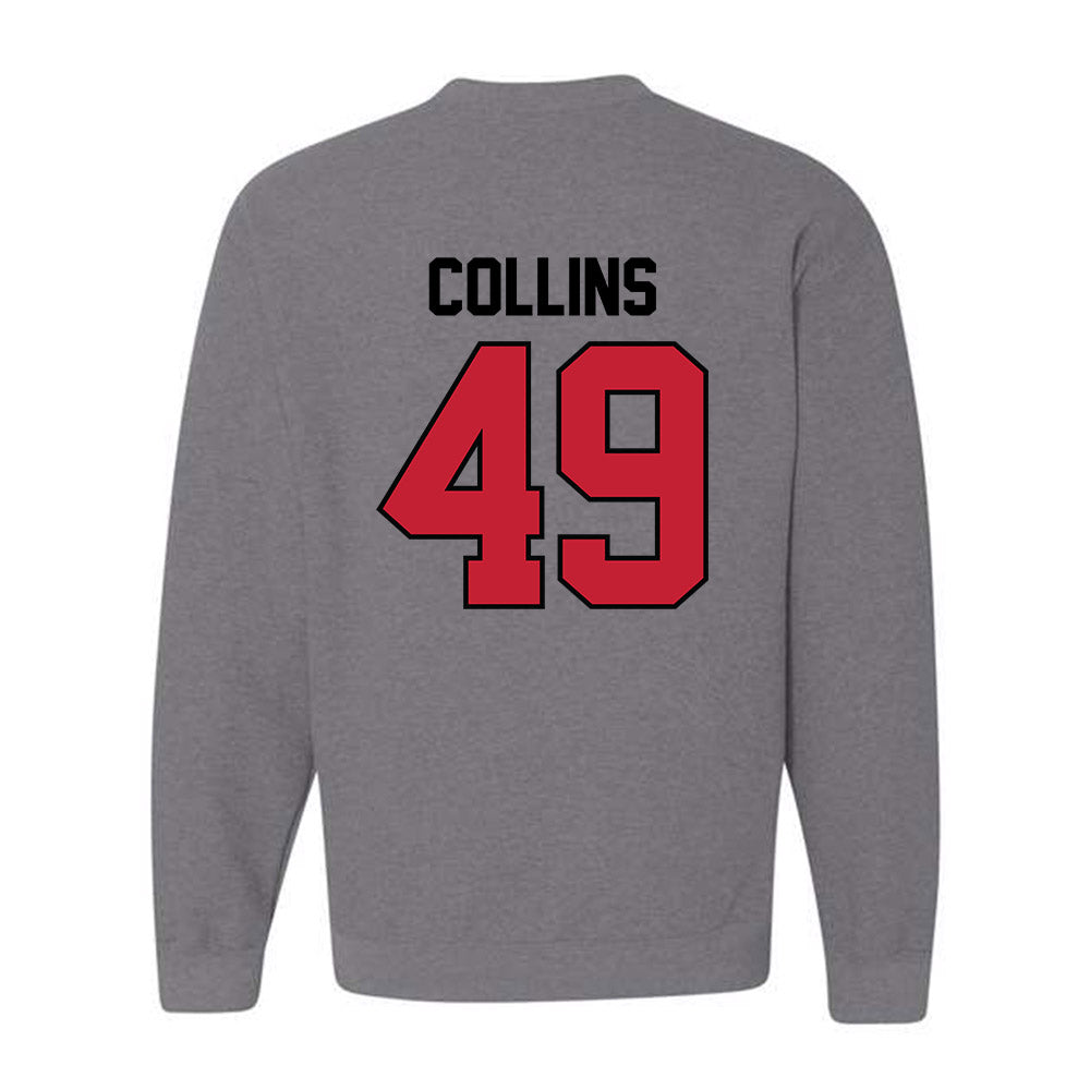 Georgia - NCAA Football : Luke Collins - Classic Shersey Crewneck Sweatshirt-1