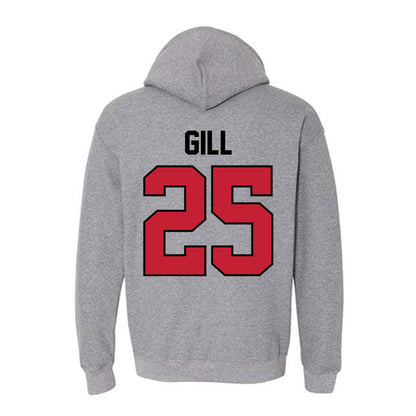 Georgia - NCAA Football : Collin Gill - Classic Shersey Hooded Sweatshirt-1