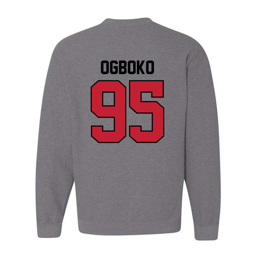 Georgia - NCAA Football : Nnamdi Ogboko - Classic Shersey Crewneck Sweatshirt-1