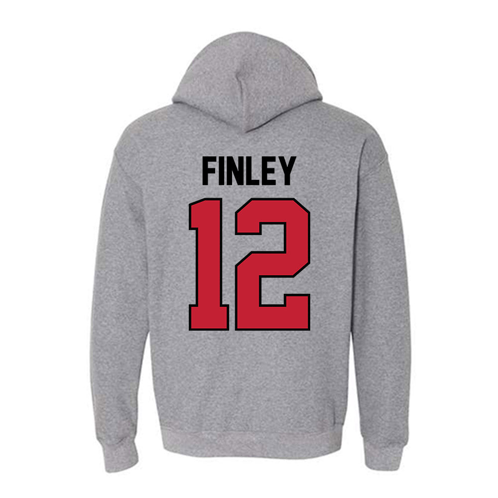 Georgia - NCAA Baseball : Leighton Finley - Classic Shersey Hooded Sweatshirt-1