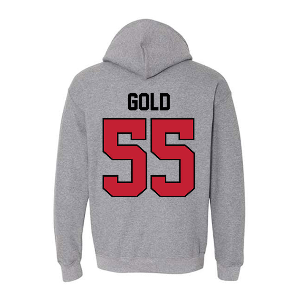 Georgia - NCAA Baseball : Ryan Gold - Classic Shersey Hooded Sweatshirt-1