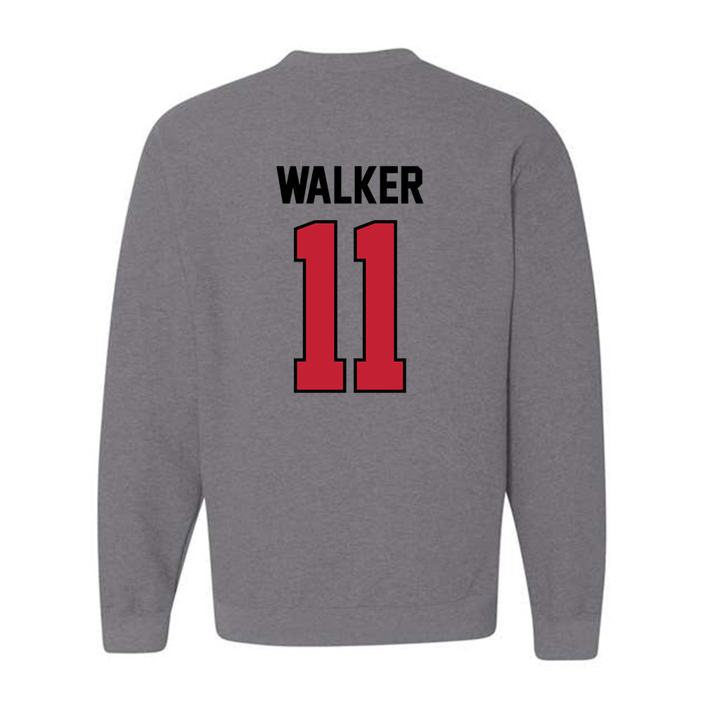 Georgia - NCAA Football : Jalon Walker - Classic Shersey Crewneck Sweatshirt-1