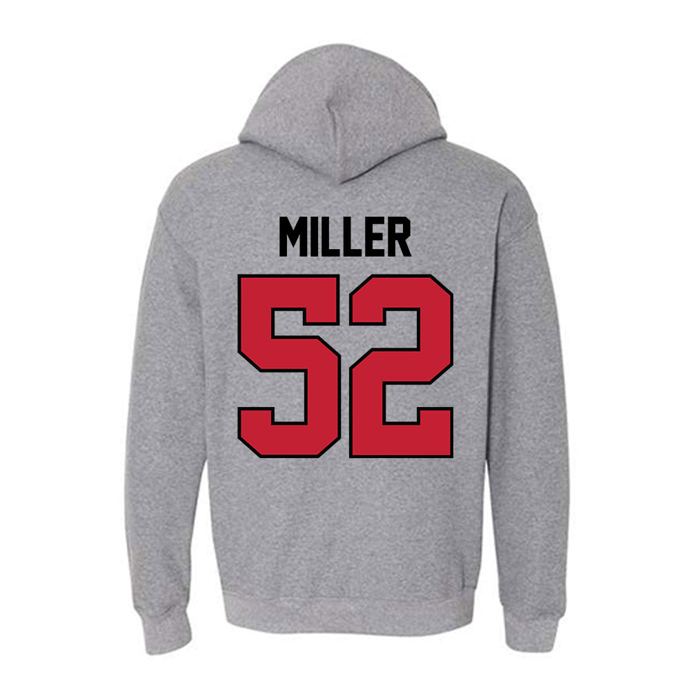 Georgia - NCAA Football : Christen Miller - Classic Shersey Hooded Sweatshirt-1