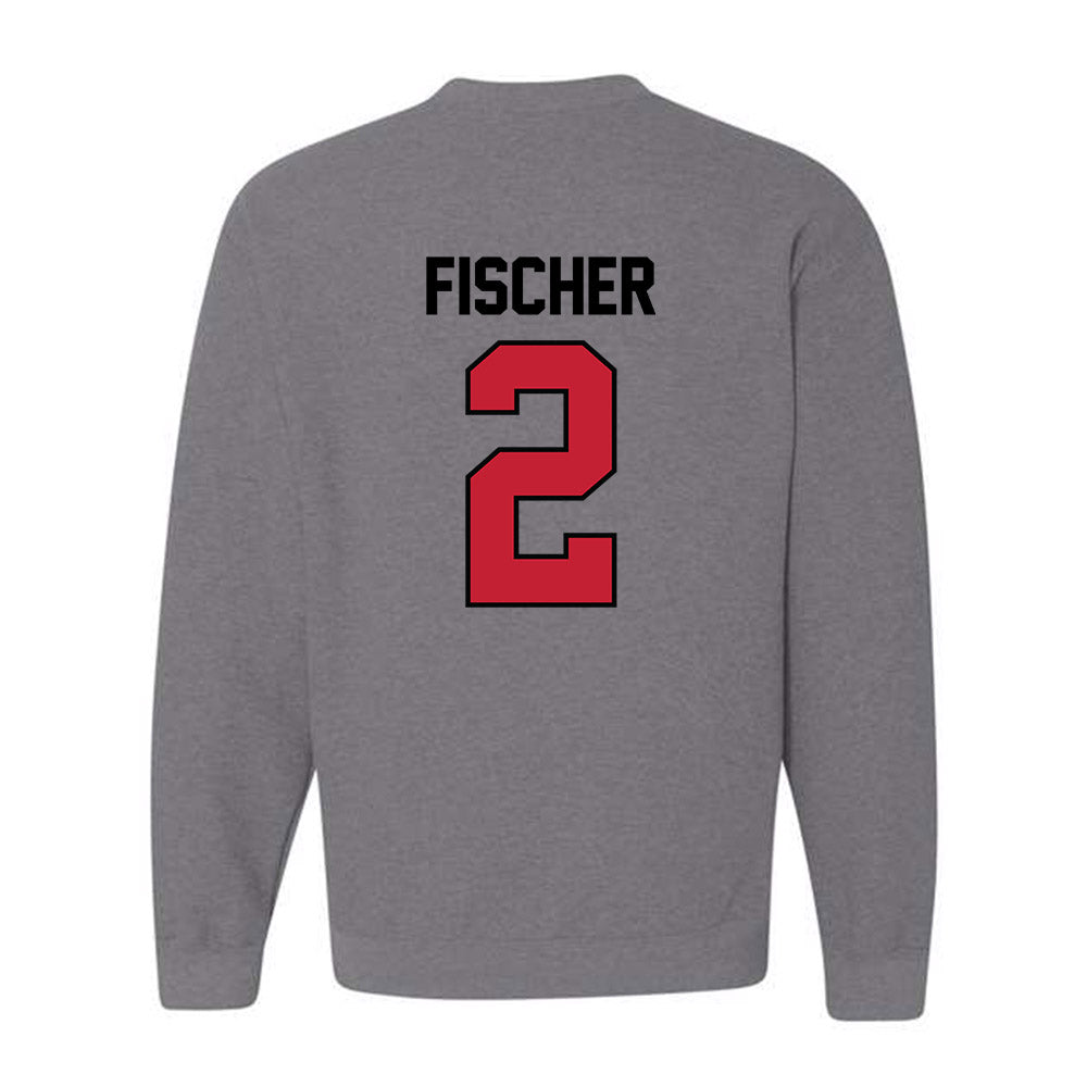 Georgia - NCAA Women's Volleyball : Sophie Fischer - Classic Shersey Crewneck Sweatshirt-1