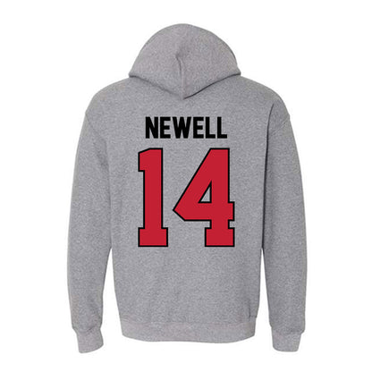 Georgia - NCAA Men's Basketball : Asa Newell - Classic Shersey Hooded Sweatshirt-1