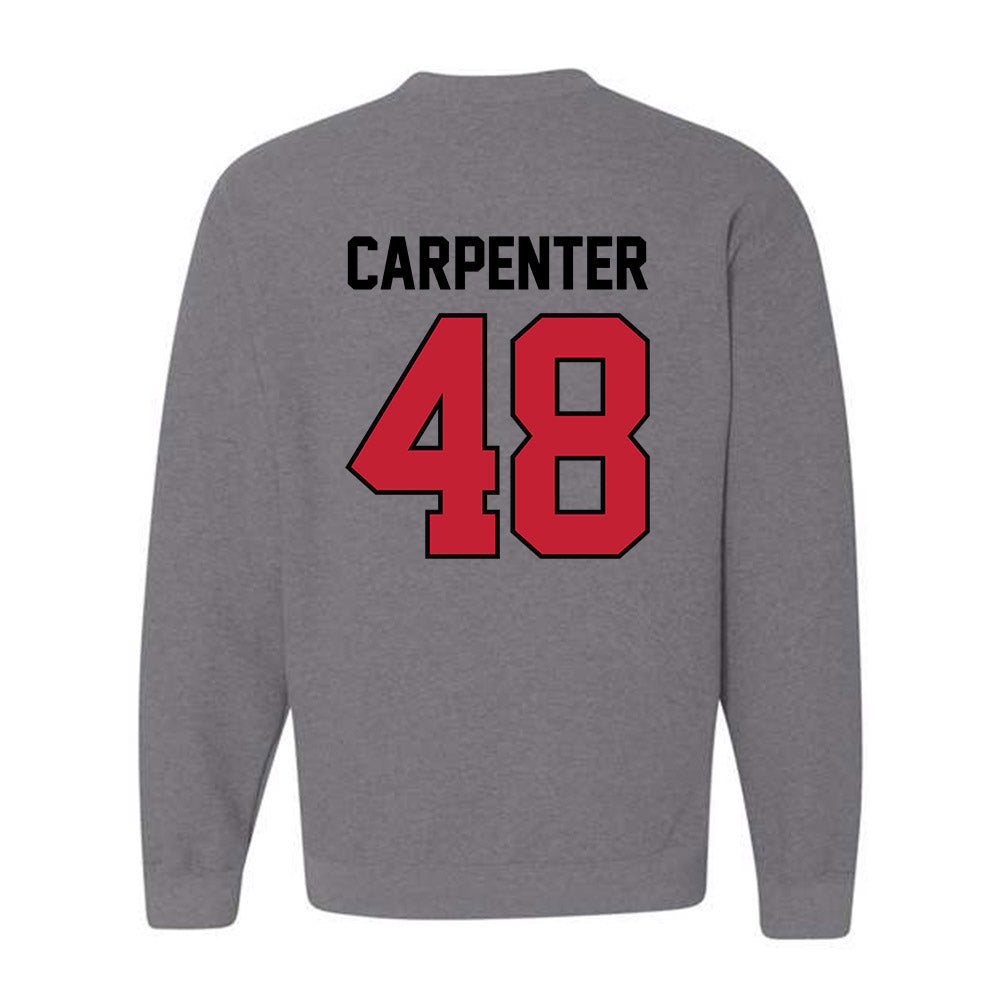 Georgia - NCAA Football : Duncan Carpenter - Classic Shersey Crewneck Sweatshirt-1