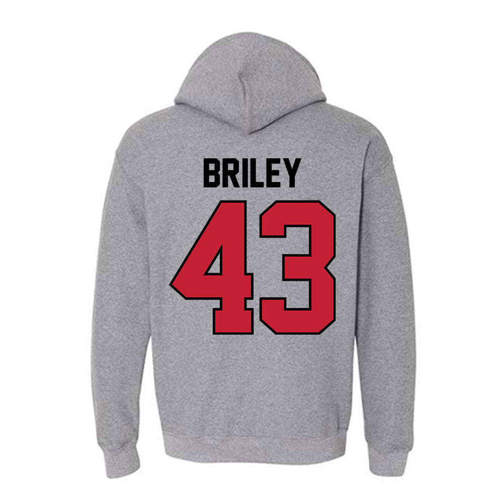 Georgia - NCAA Football : Marek Briley - Classic Shersey Hooded Sweatshirt-1