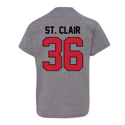 Georgia - NCAA Football : Jackson St. Clair - Classic Shersey Youth T-Shirt-1