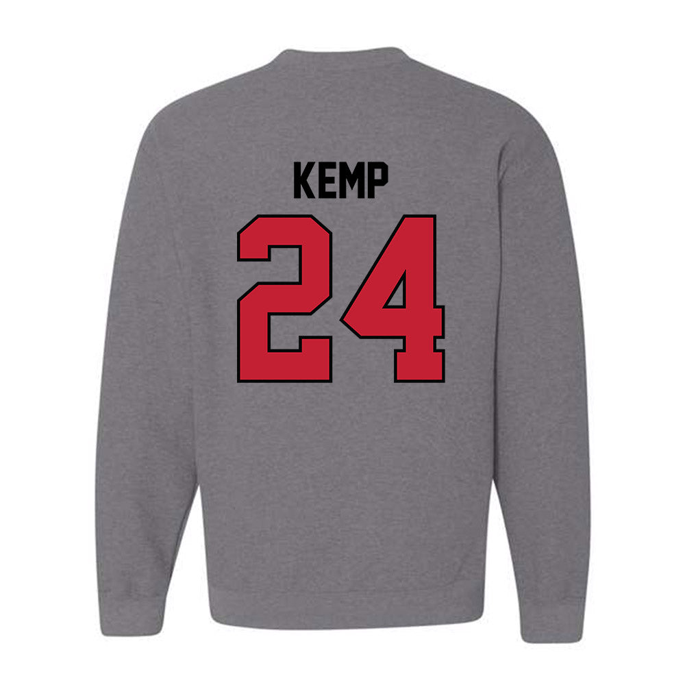 Georgia - NCAA Women's Volleyball : Kendal Kemp - Classic Shersey Crewneck Sweatshirt-1