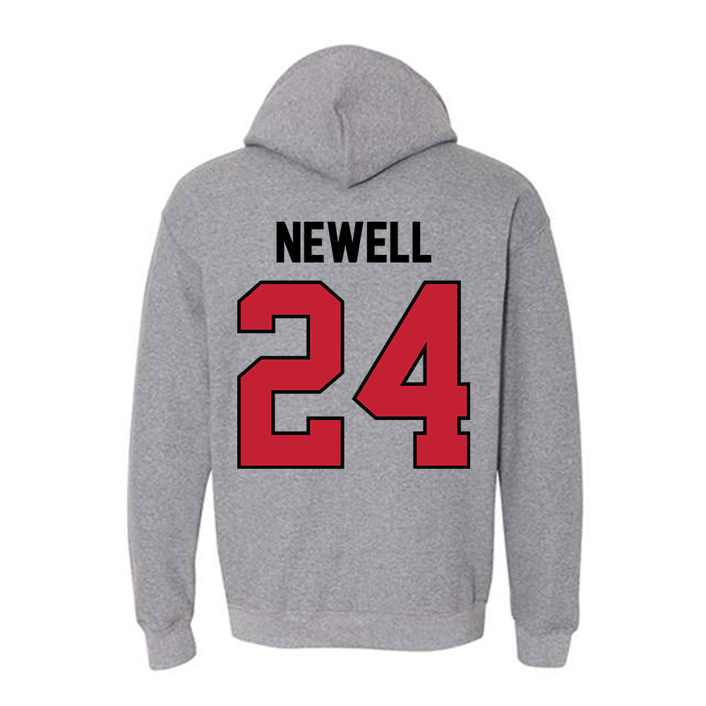 Georgia - NCAA Men's Basketball : Jaden Newell - Classic Shersey Hooded Sweatshirt-1